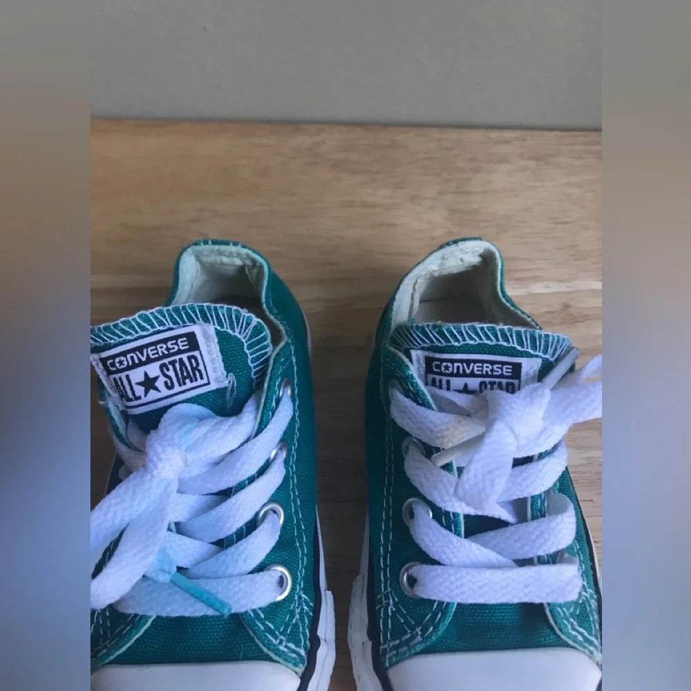 Converse Chuck Taylor Ox Low Sneaker Green Size: US Toddler 6 EUR 22 CM 13